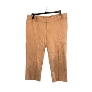 Mossimo Classic Fit Straight Leg Cropped Chino Capri Pants‎ 16